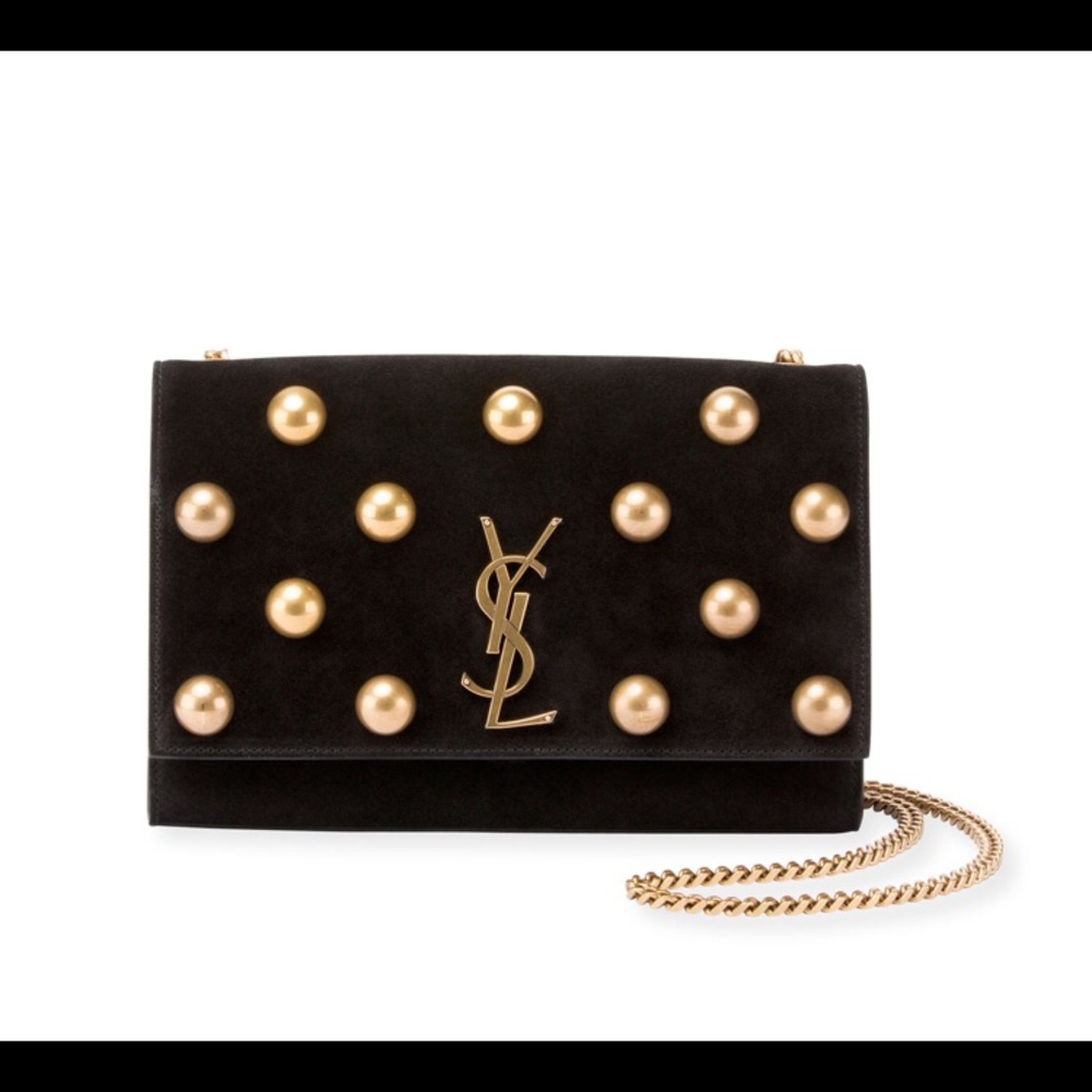 Kate Monogram YSL Medium Dome-Stud